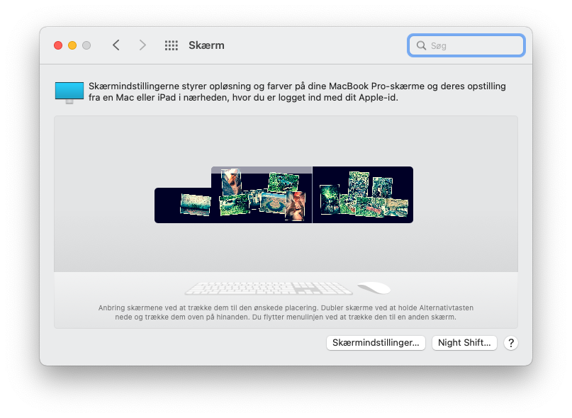 Eksterne skærme - MacOS