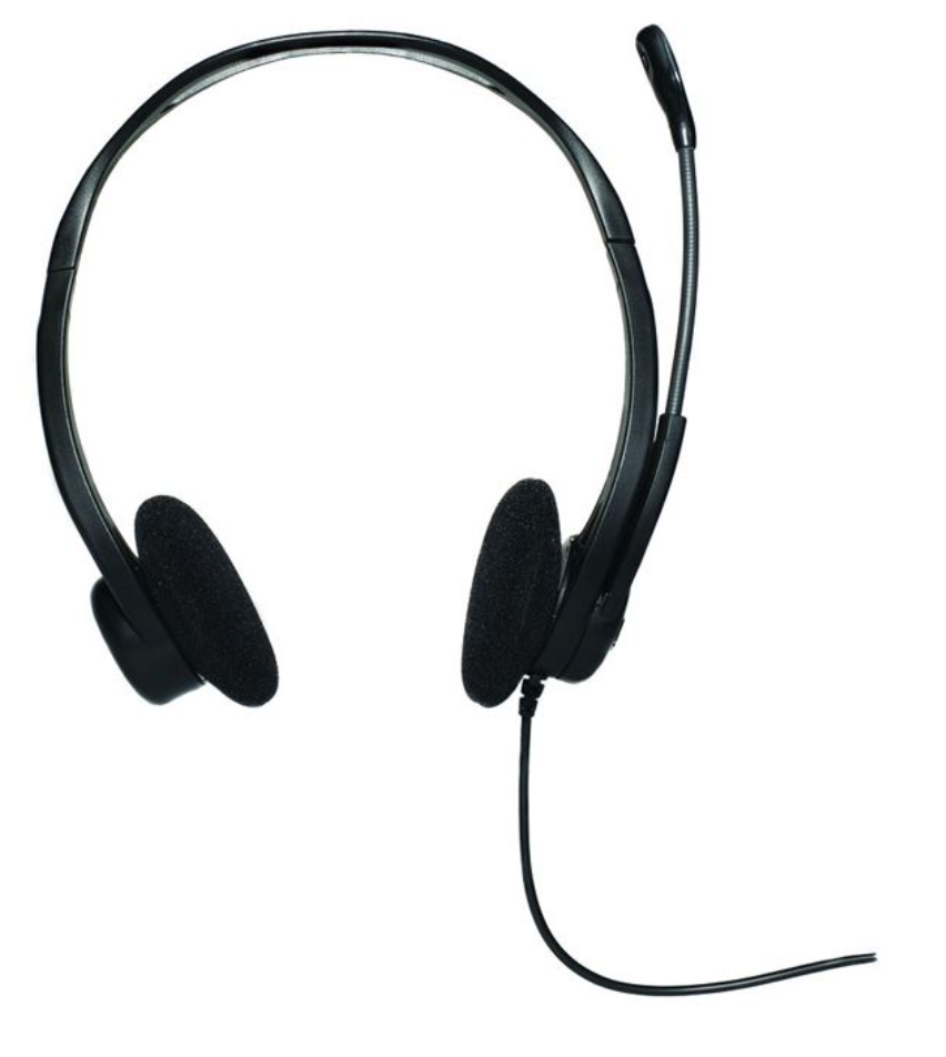 Logitech PC Headset 860 med dobbelt minijack